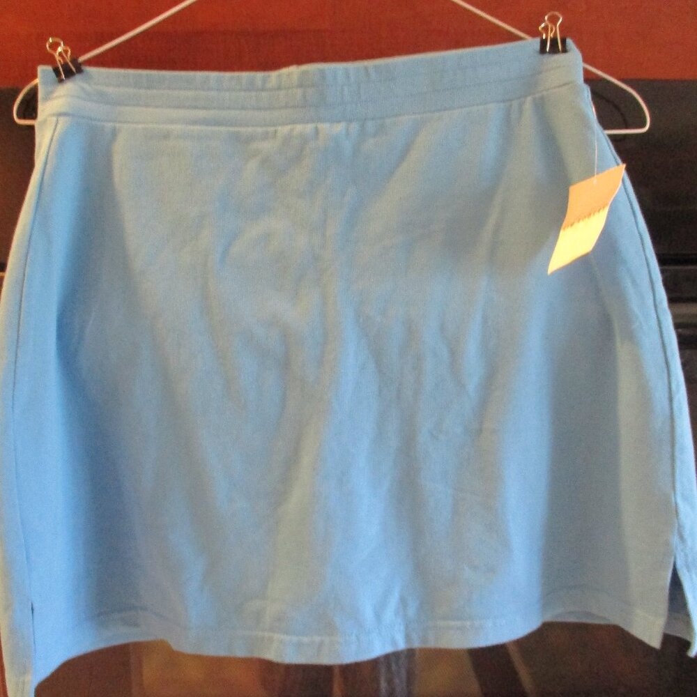 Women's Kim Roger's Light Blue NWT Skort